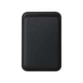 Magnetic Woven Wallet - Black/Grey (Twill)